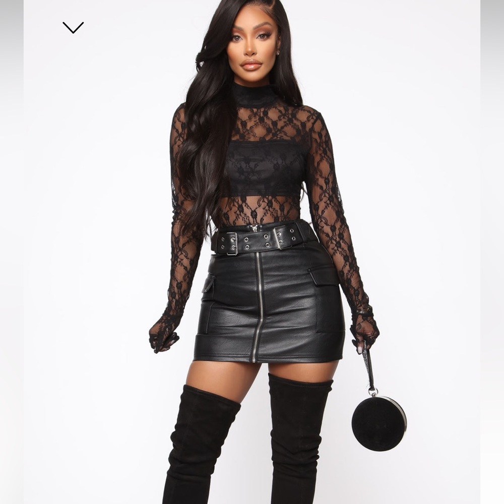 Leather Skirt - Fashion Nova - New
